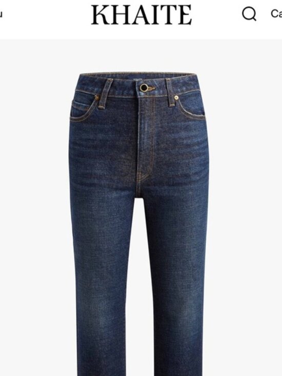 KHAITE Danielle Stretch Jeans in Lansing - Picture 2 of 4